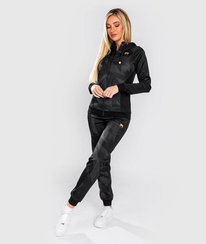 Venum Razor Hoodie - For Women - Black/Gold - M 3/7