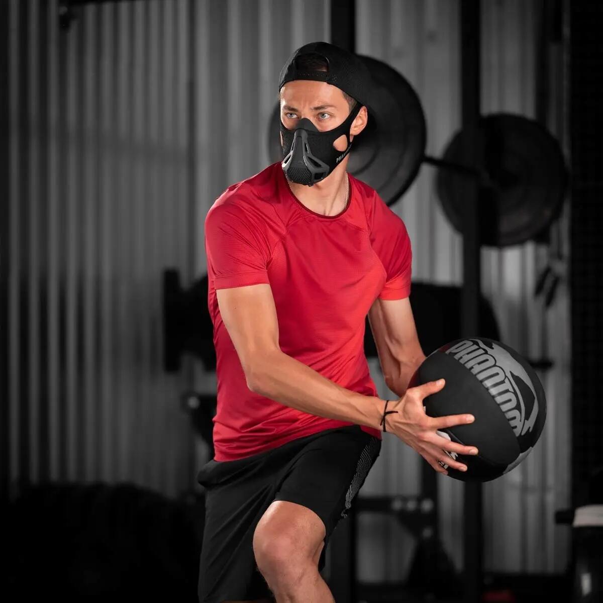 Trainingsmaske Phantom – Schwarz – L 5/10