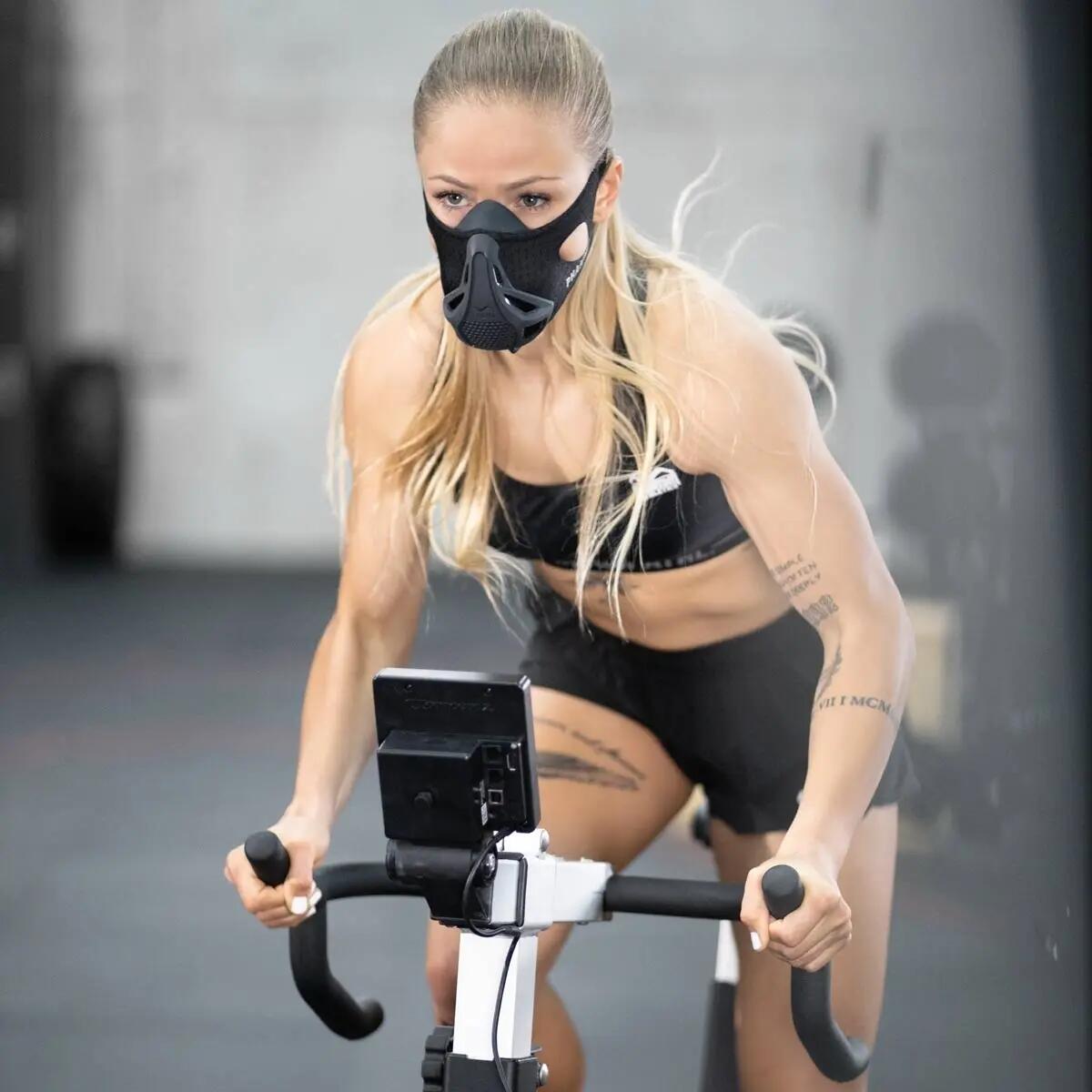 Trainingsmaske Phantom – Schwarz – L 6/10