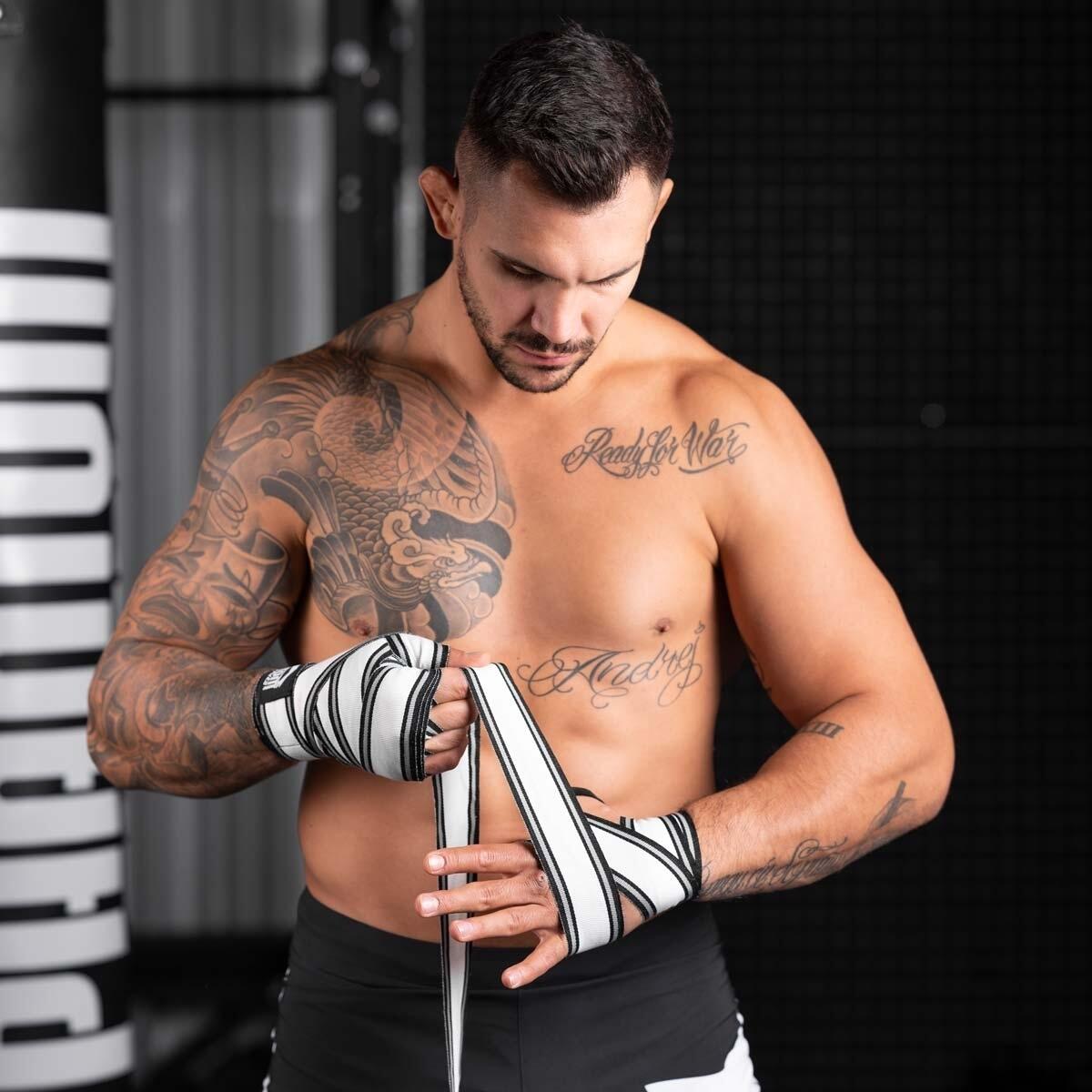 Bandes de boxe Phantom MT-Pro – Noir – 250 cm 2/3