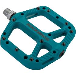 ROCKBROS Pédales VTT BMX Plates 9/16 en Nylon Antidérapantes