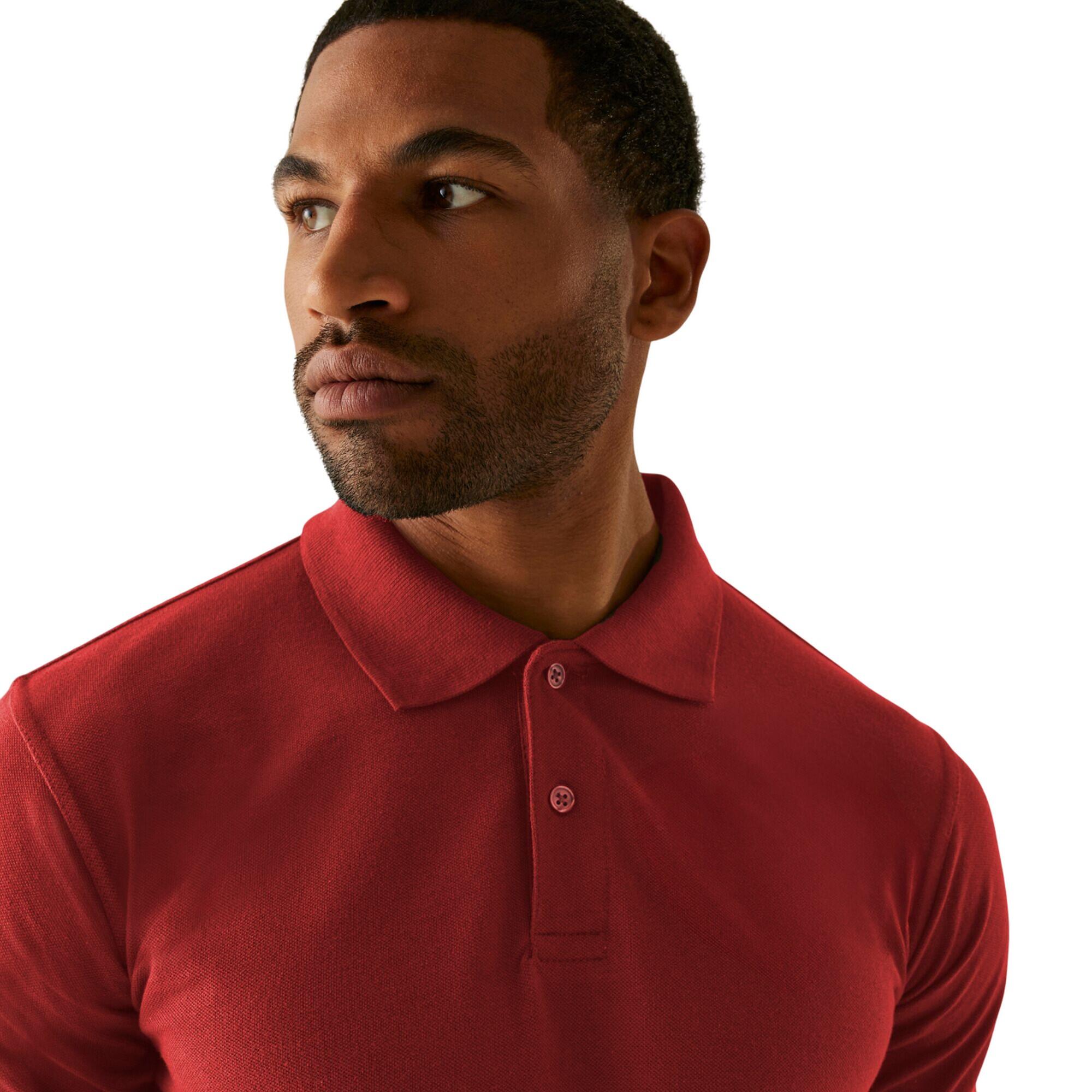 Poloshirt für Herren Rot 3/4