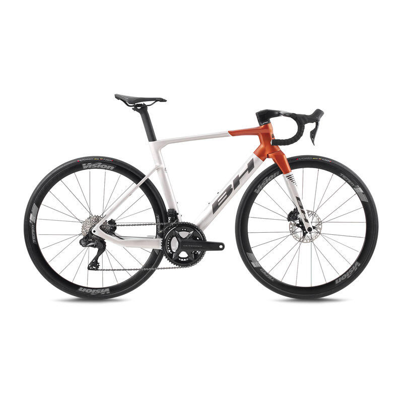 Bh - Vélo De Route Bh Rs1 5.0 - Vélo Route - Blanc|orange - Grand - Decathlon