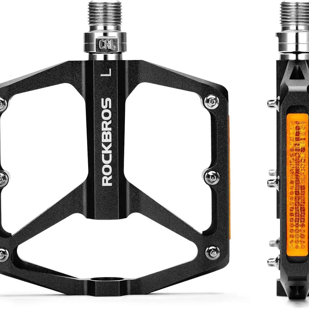 Non-slip Bike Pedals with Reflectors