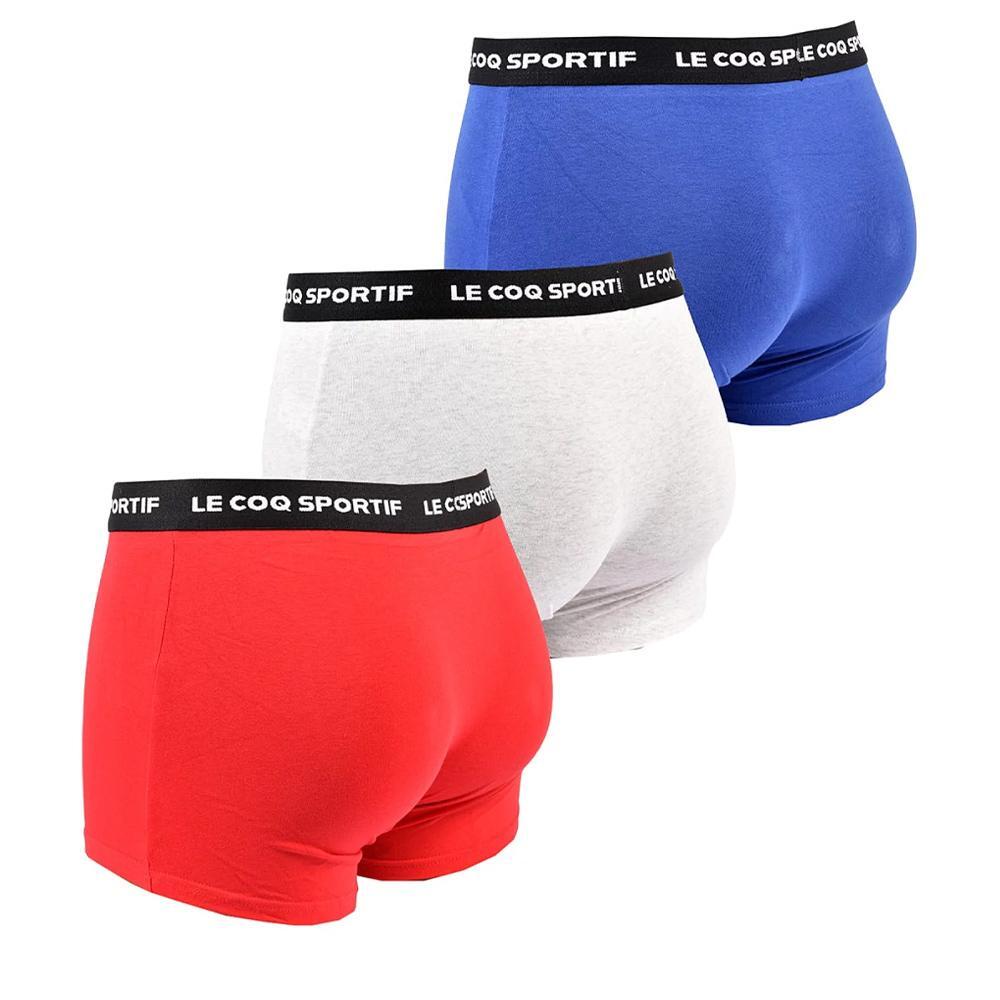 Pack 3 Bóxers Le Coq Sportif para Hombre Rojo/Gris/Azul 2/2