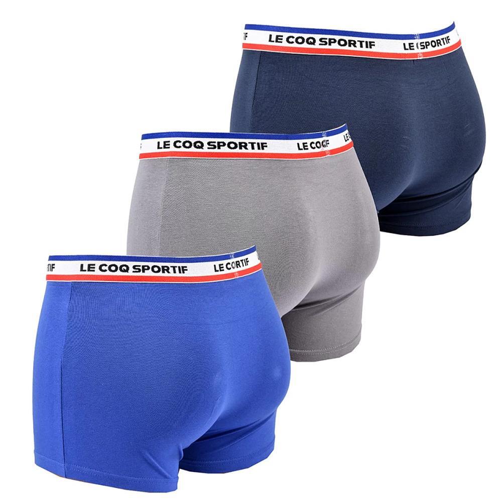 Lot de 3 Boxers Gris/Marine/Bleu Homme Le Coq Sportif Boxer 2/2