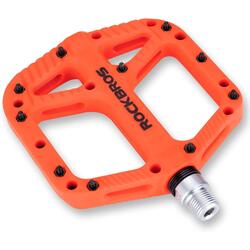 ROCKBROS Pédales VTT BMX Plates 9/16 en Nylon Antidérapantes