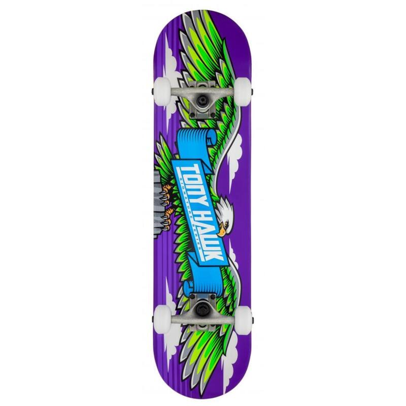 Oxelo Mini skateboard enfant PLASTIQUE bleu by decathlon - Prix pas cher