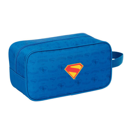 Range-Chaussures de Voyage Superman Bleu