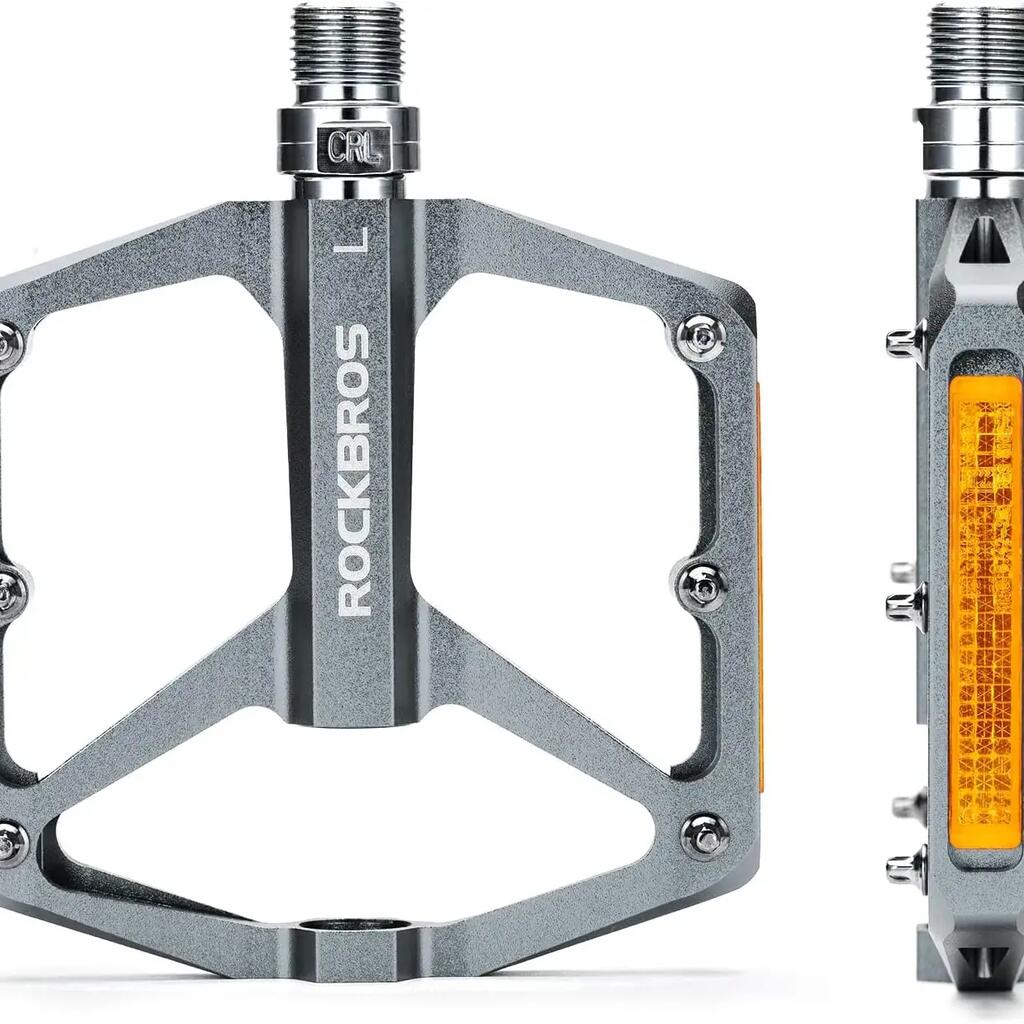 Non-slip Bike Pedals with Reflectors