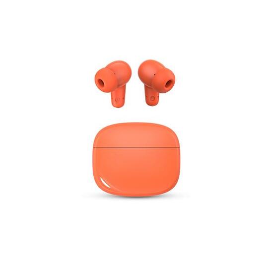 Écouteurs SPC Boost Buds, 30h, ENC, IPX4, 4 microphones, Bluetooth, Orange