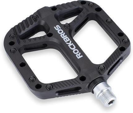 ROCKBROS Pédales VTT BMX Plates 9/16 en Nylon Antidérapantes
