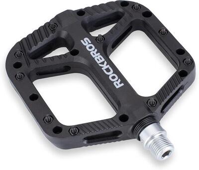 Rockbros platte fietspedalen vtt bmx 9/16 nylon antislip