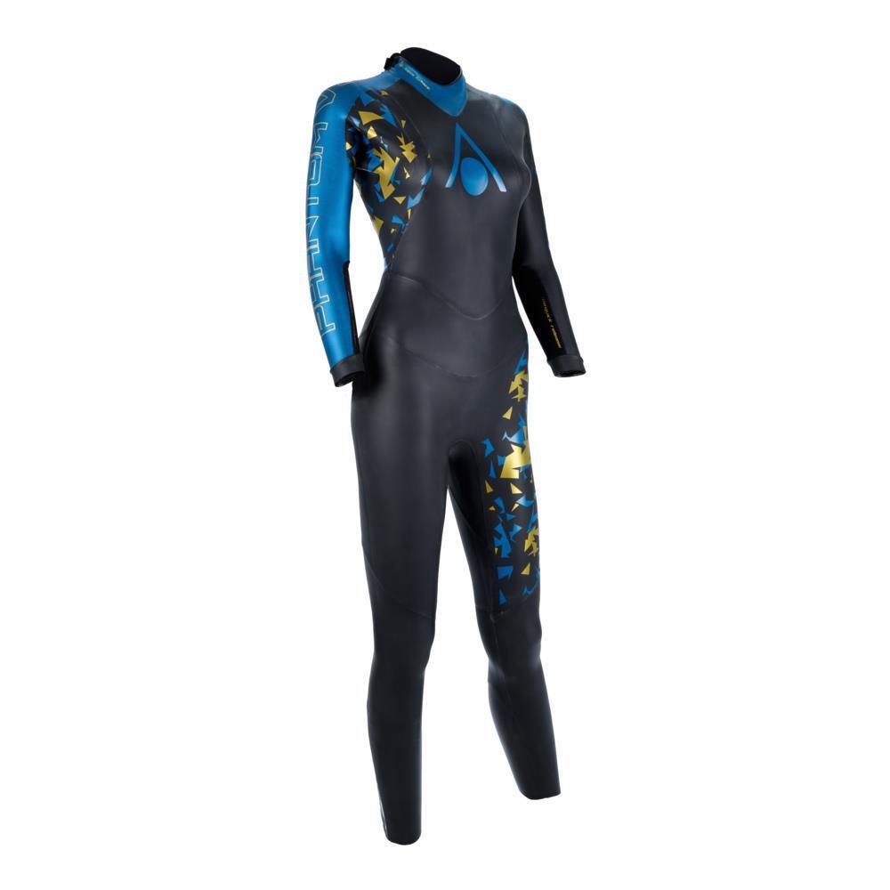 Combinaison Néoprène Aquasphere Phantom V3 Noir/Bleu Femme 5/6