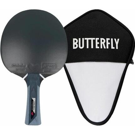Butterfly Timo Boll Titanium Tischtennisschläger + Tischtennishülle Cell Case I