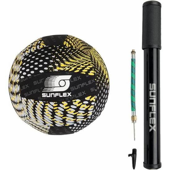 Sunflex Ball Splash Größe 5 schwarz inkl. Ballpumpe