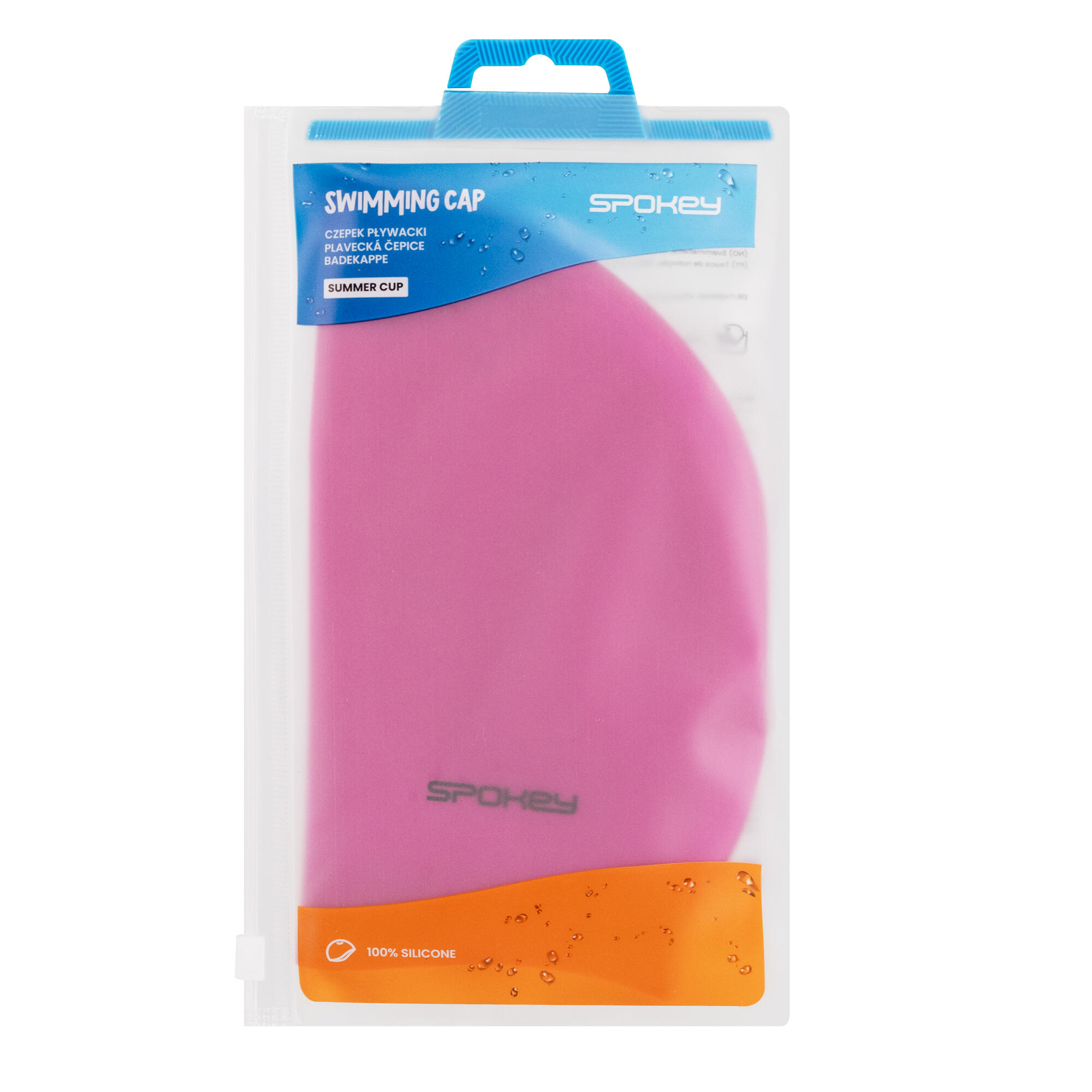 Silikonowy czepek pływacki Spokey Summer Cap 3/3