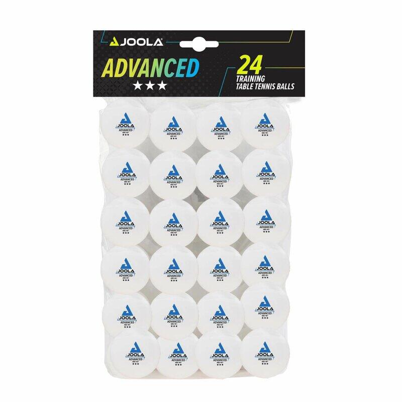 Set mingi Joola Advanced ***, 24 de bucati, Alb, uni