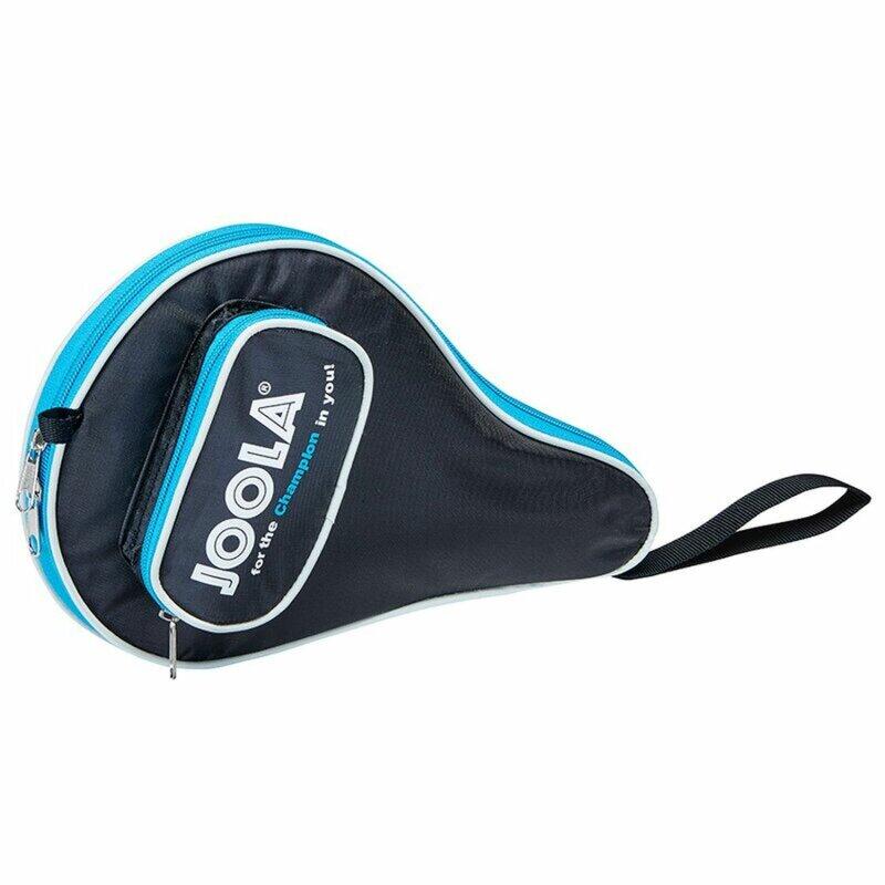 JOOLA Team School Tischtennisschläger + Tischtennishülle Pocket blau 3/4