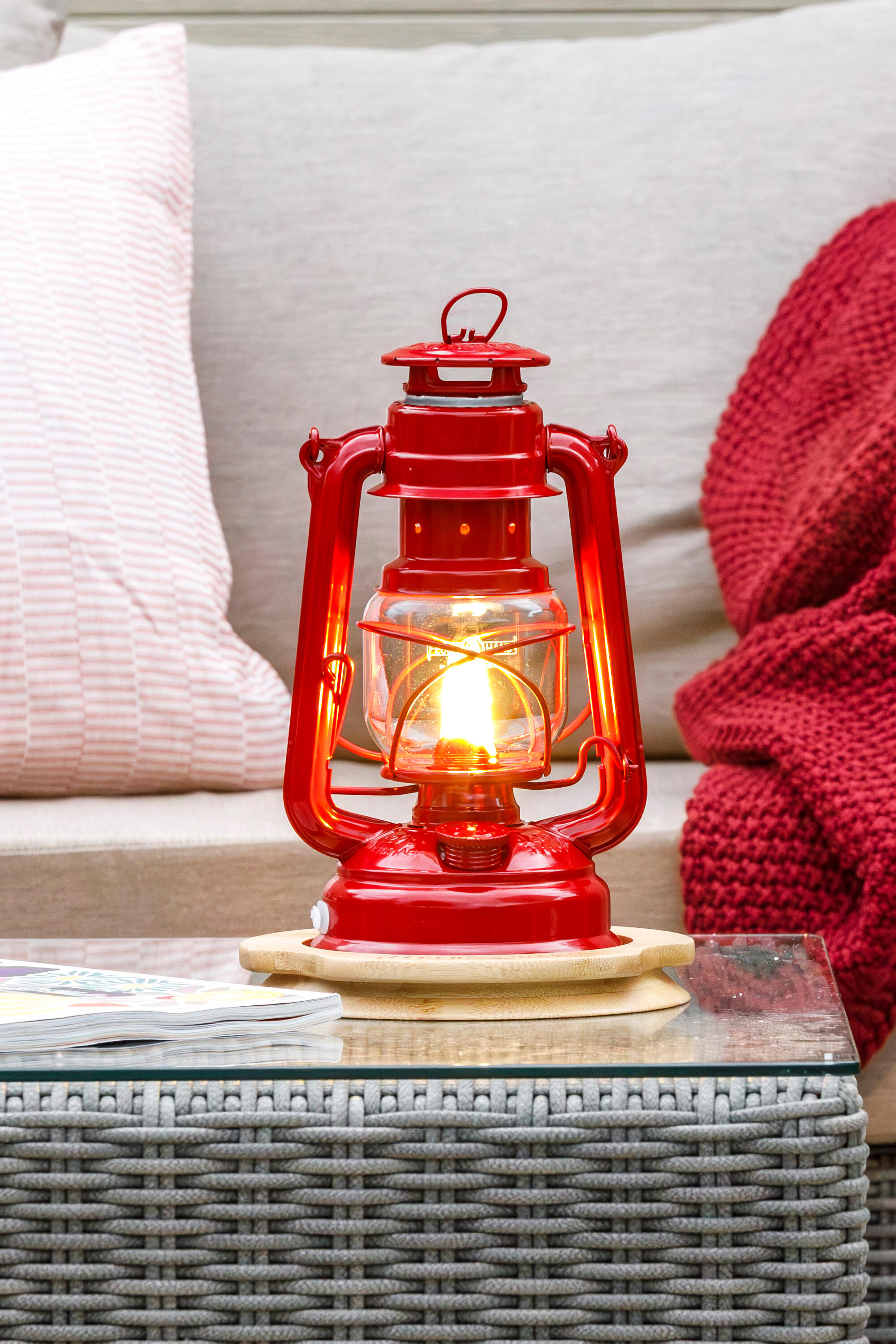 Laterne Baby Special 276 LED rubinrot 3/7