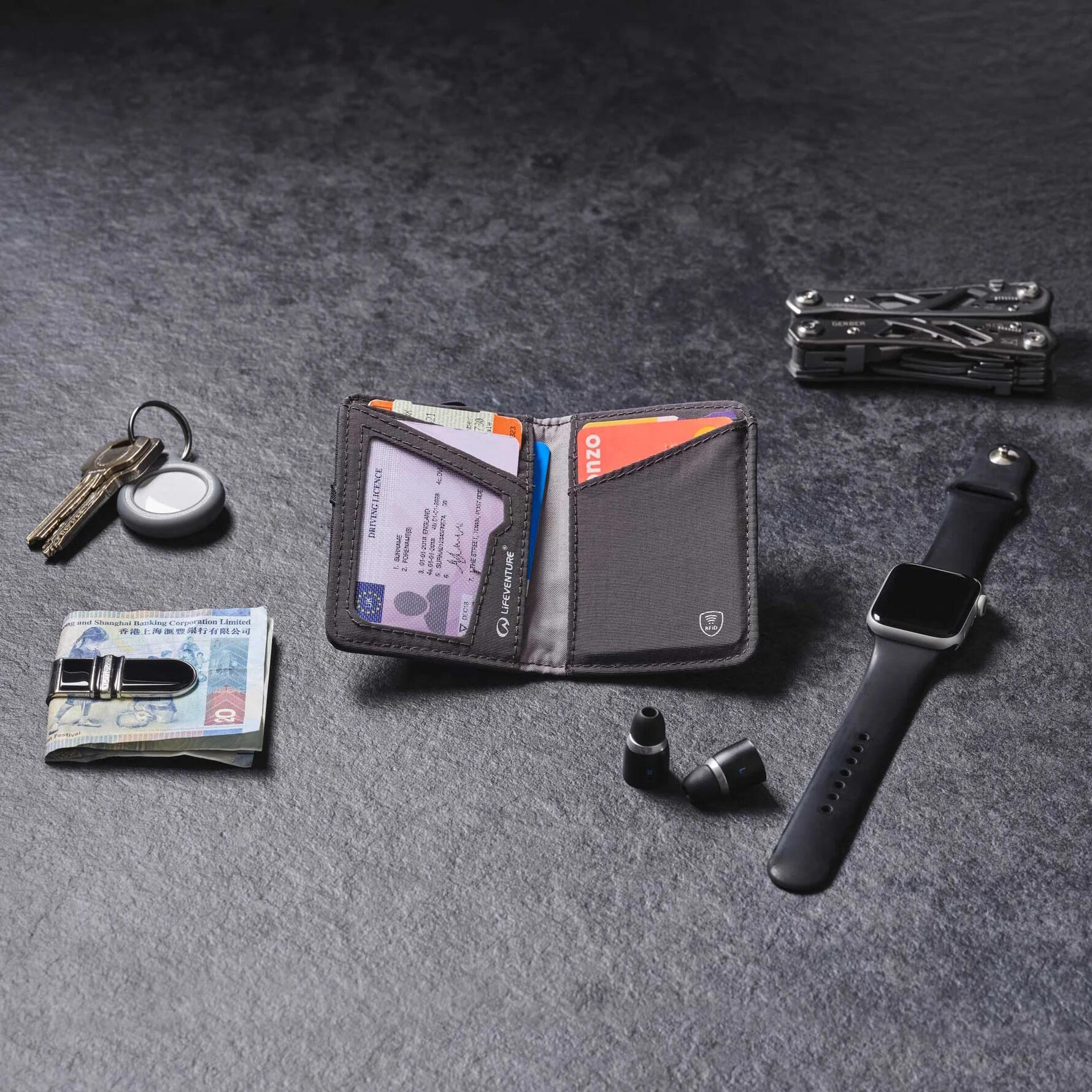 Geldbörse RFiD Card Wallet Recycled 6/6