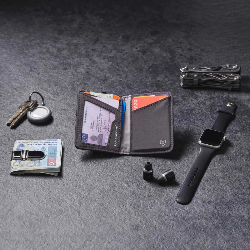 Portfel Rfid Card Wallet Recycled - Navy Blue