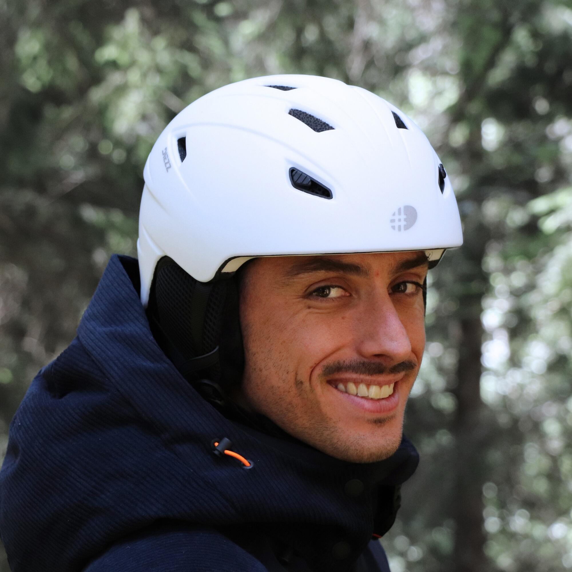 CASQUE HAWKING avec ventilation WHITE. 2/6