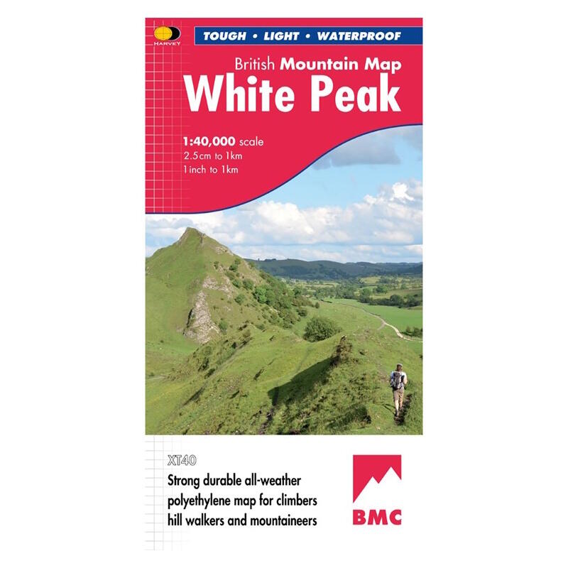 HARVEY MAPS British Mountain Map - White Peak