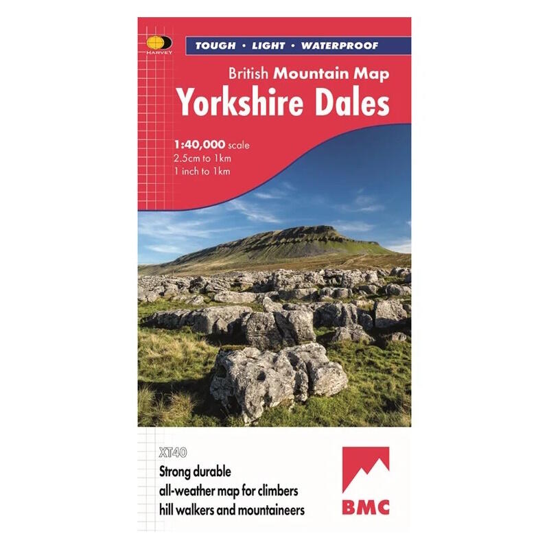 HARVEY MAPS British Moutain Map - Yorkshire Dales