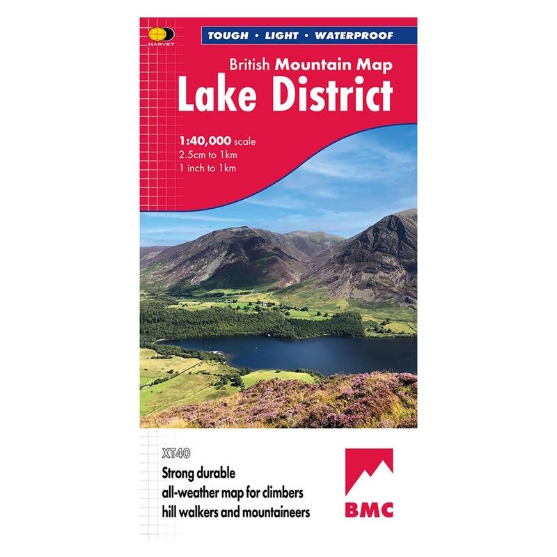 HARVEY MAPS British Mountain Map - Lake District