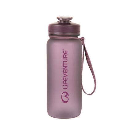 Lifeventure Tritan-Flasche 650 ml, violett, BPA-frei, großes Öffnungsventil