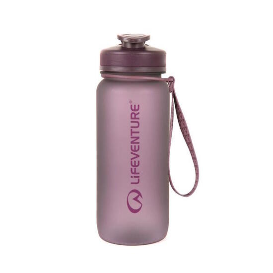 Lifeventure Tritan-Flasche 650 ml, violett, BPA-frei, großes Öffnungsventil