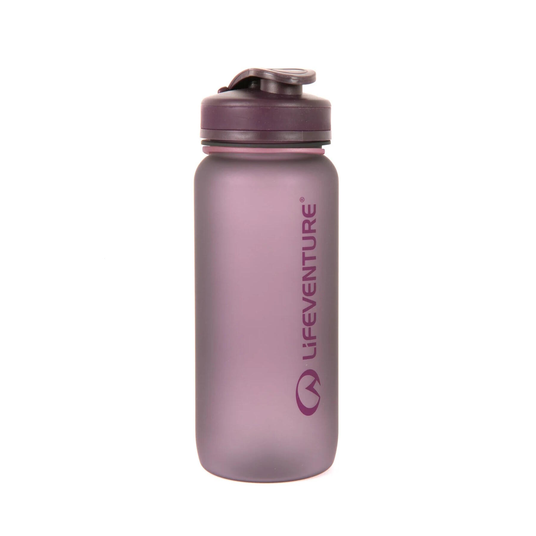 Bouteille Lifeventure Tritan 650 ml violet, sans BPA, bouchon étanche 2/4