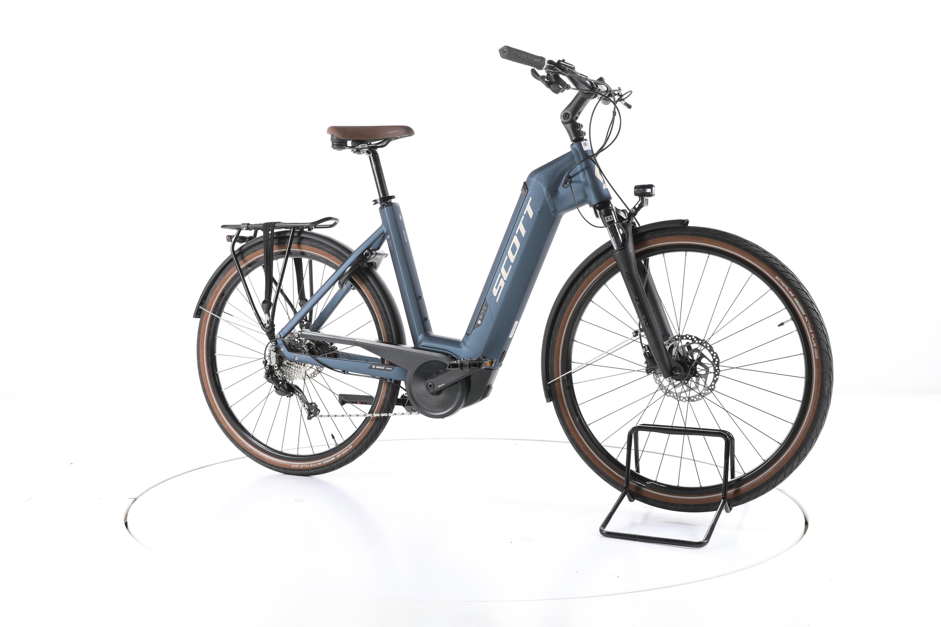 Tweedehands - Scott Sub Active eRIDE Trekking E-Bike Lage instap - Zeer goed 2/7