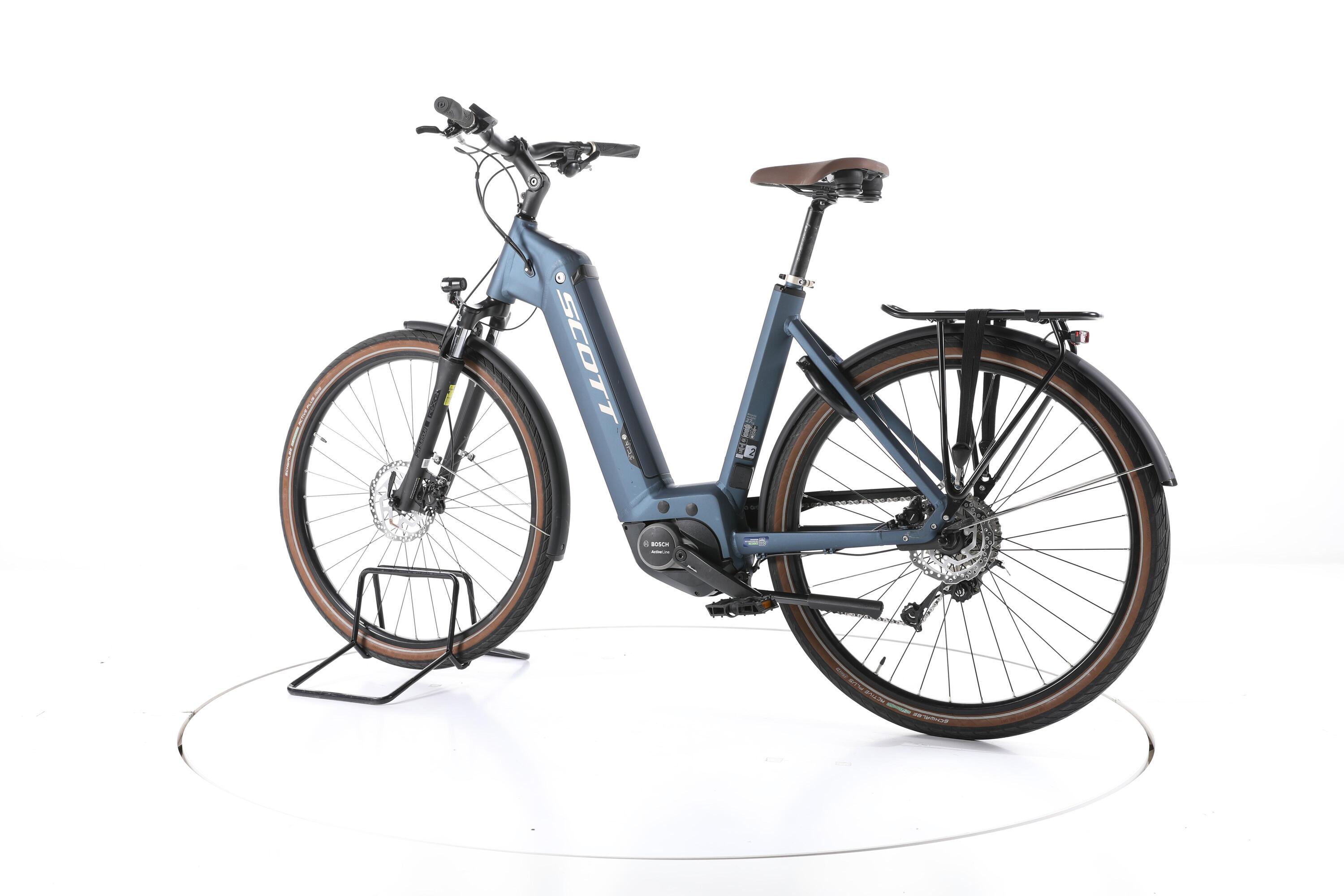 Tweedehands - Scott Sub Active eRIDE Trekking E-Bike Lage instap - Zeer goed 7/7