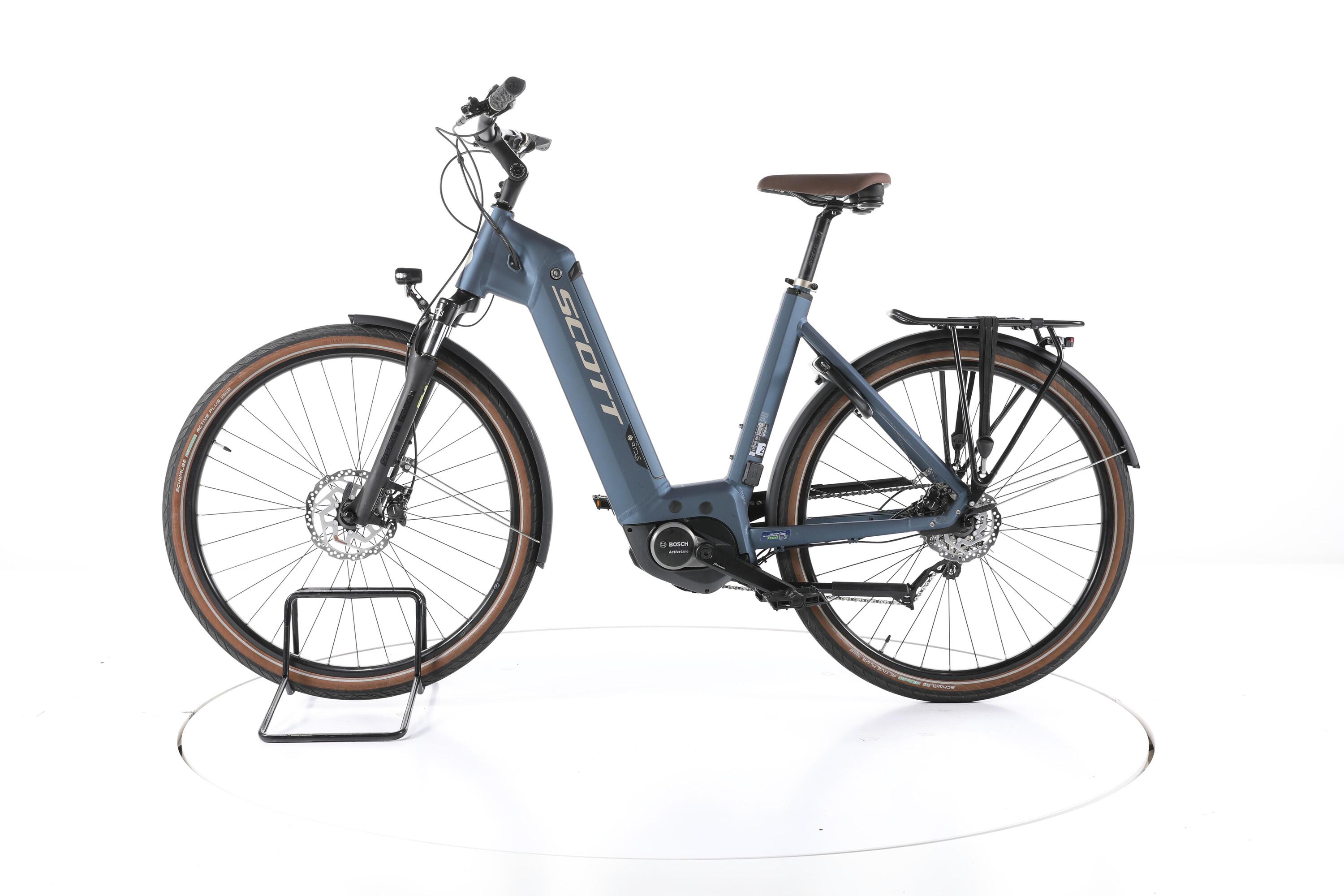 Tweedehands - Scott Sub Active eRIDE Trekking E-Bike Lage instap - Zeer goed 6/7