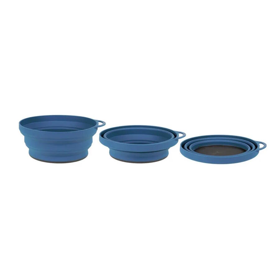 Bol plegable Lifeventure FlexiBowl silicona, base nylon rígido 170x140x65 mm 2/2