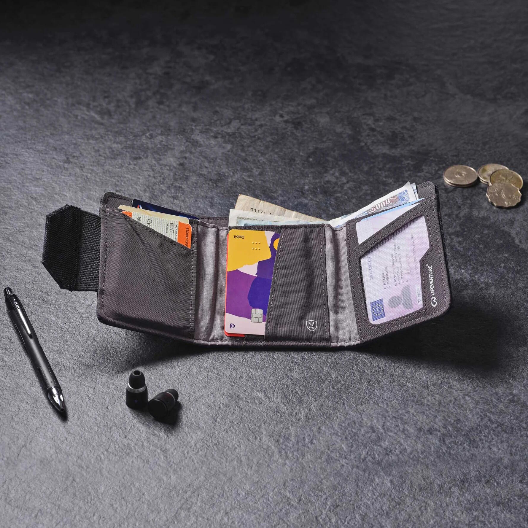 Portafoglio Rfid Wallet Recycled 6/6