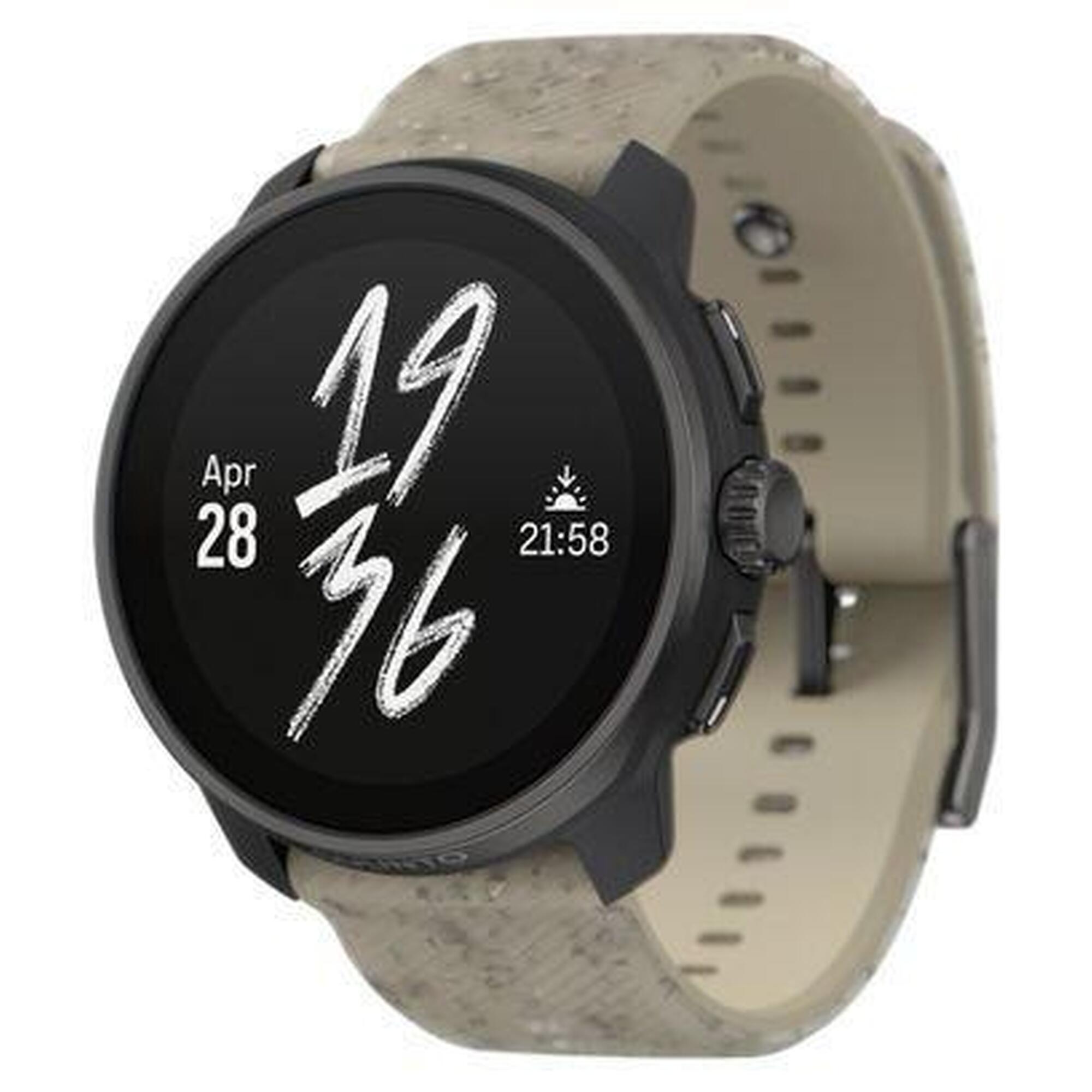 Montre GPS Suunto Race S Gravel Gray - Beige