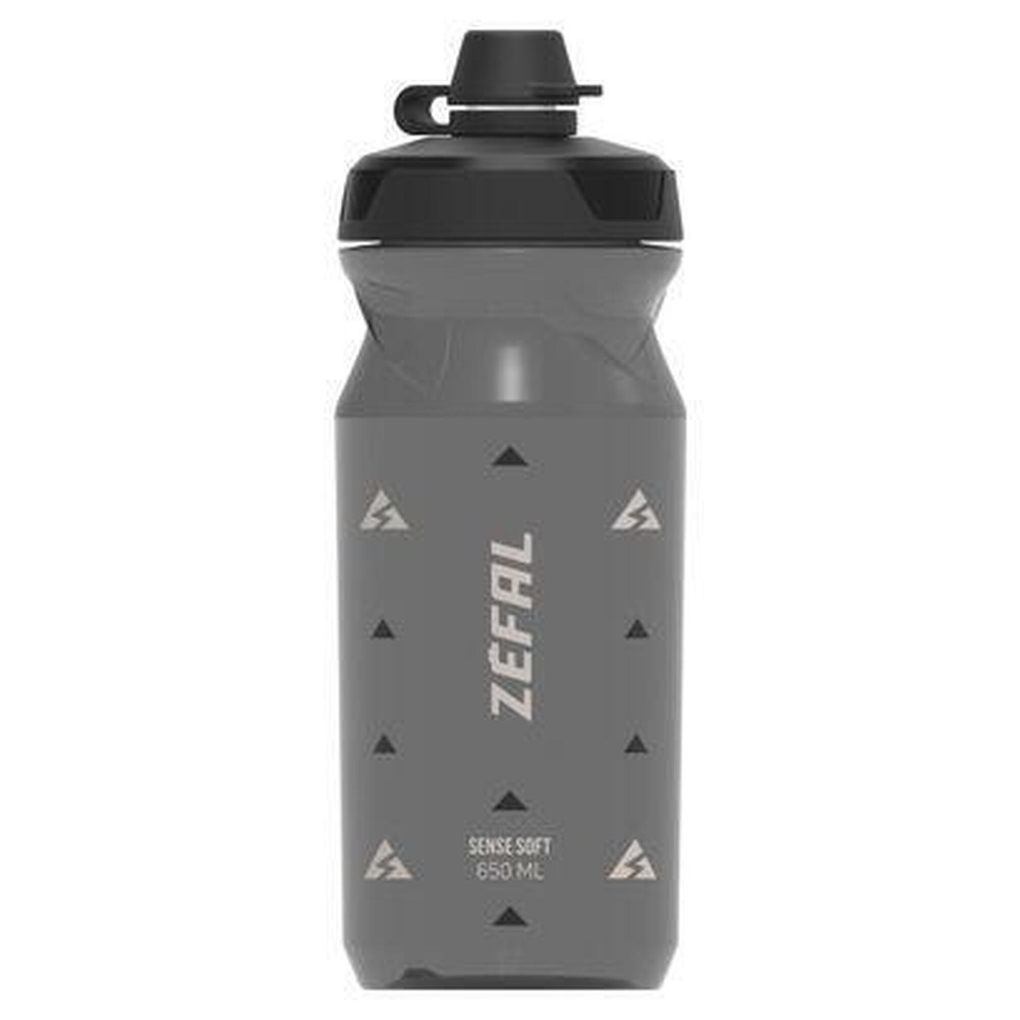 Bidon Sense Soft 65 Zefal No-Mud Bottle smoked black 0,65 l
