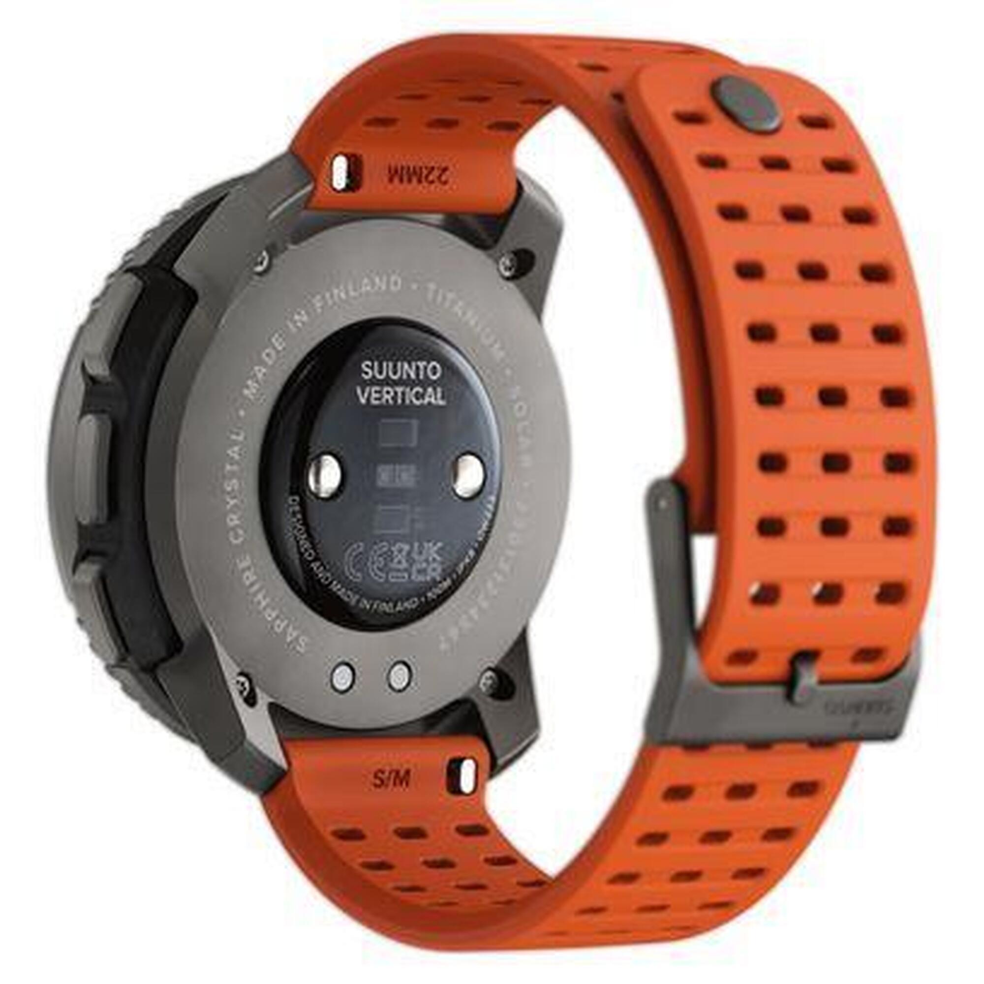 Montre GPS Suunto Vertical Titanium Solar Canyon - Orange