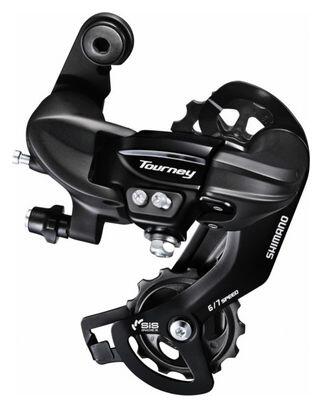SHIMANO Tourney RD-TY300 6-7-fach Schaltwerk langer Käfig SGS Schwarz (Direktmon