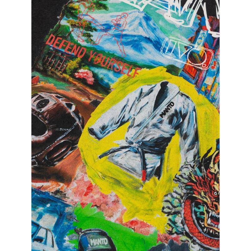 MANTO t-shirt IVO czarny M