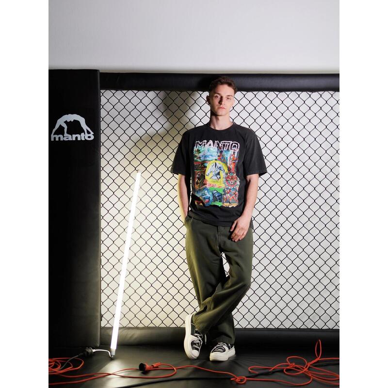 MANTO t-shirt IVO czarny M