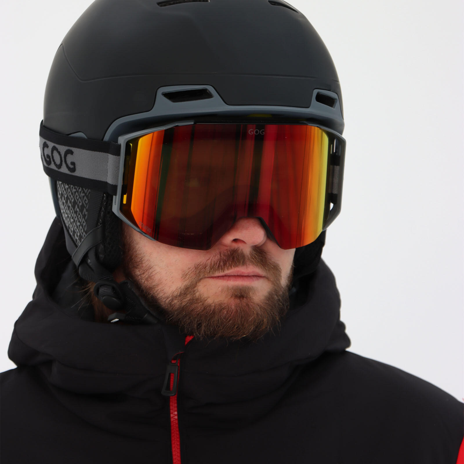 GOG - Masque de ski unisexe miroir anti-buée UV400 Stratus 5/7