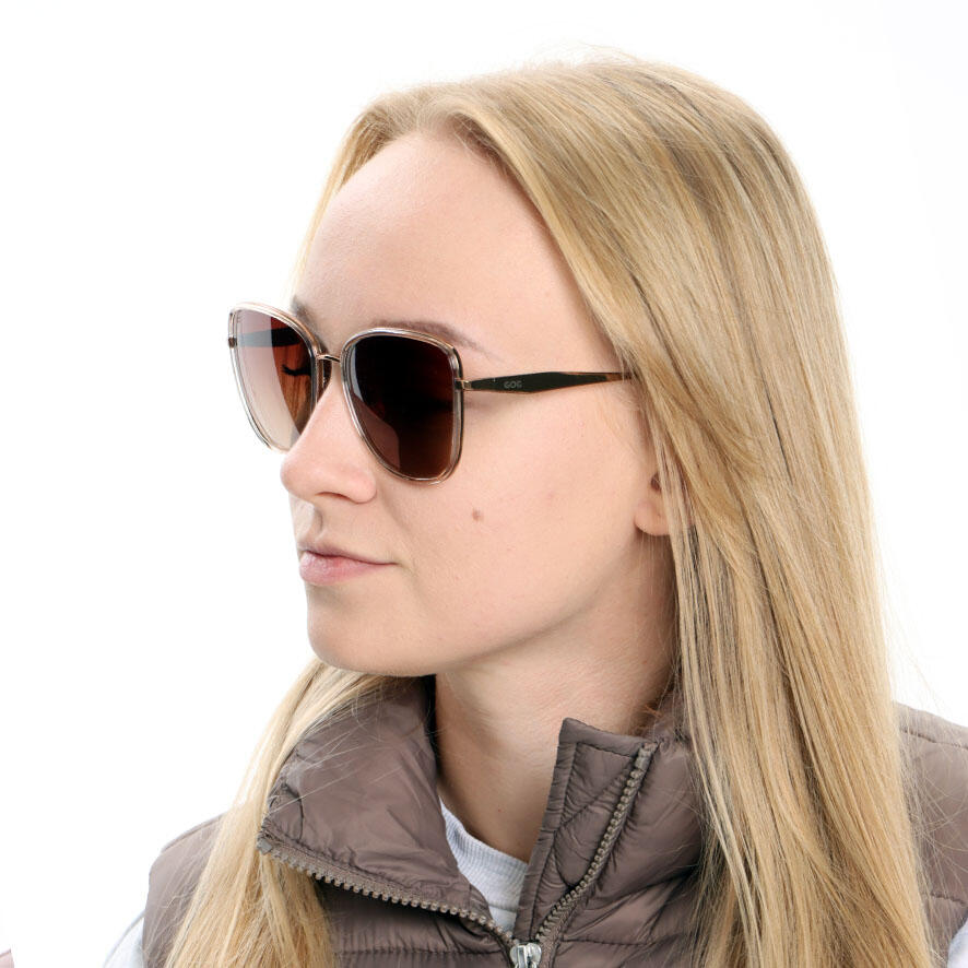 GOG - Lunettes de soleil unisexes métal-PC polarisées UV400 6/7