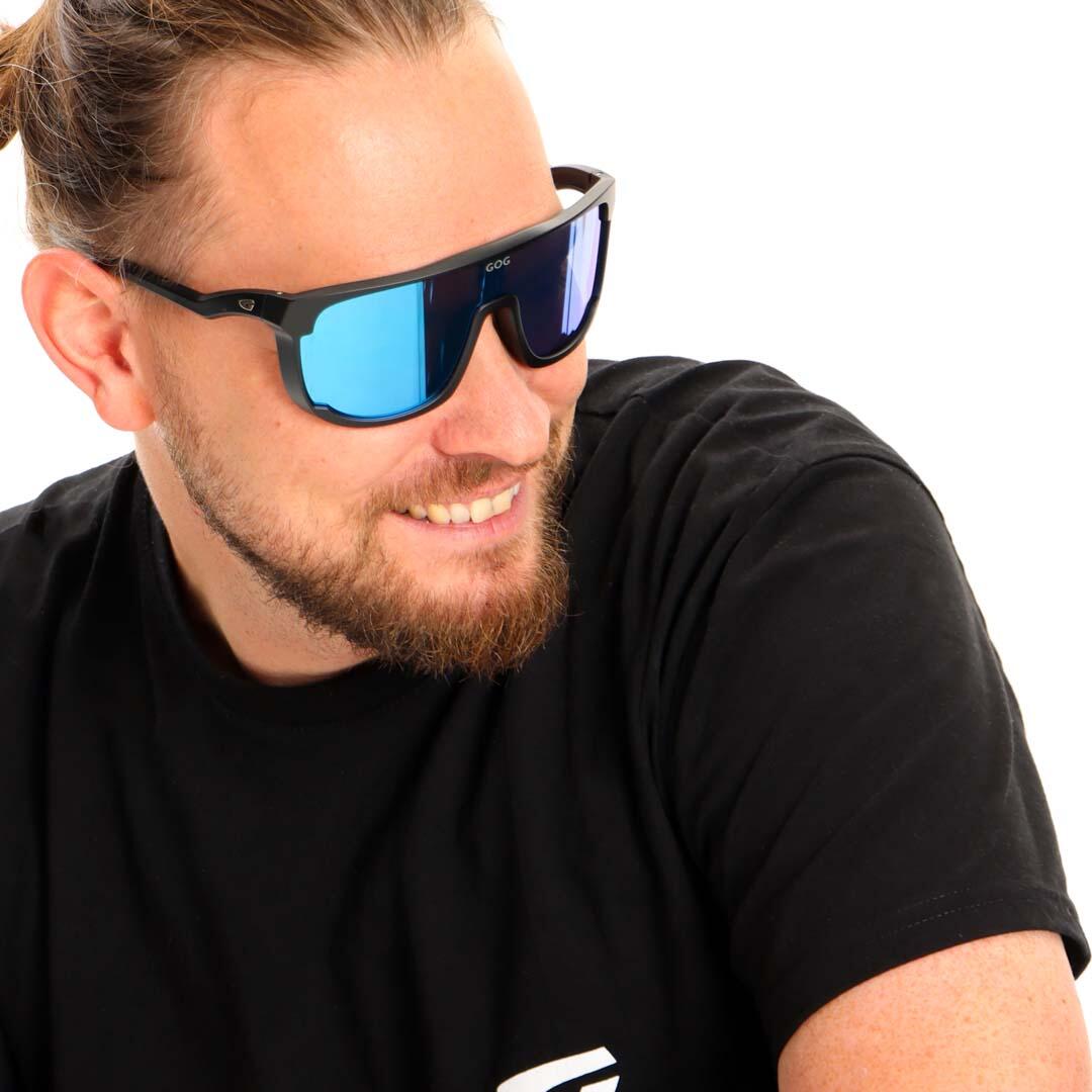 GOG - Lunettes vélo sport miroir durables unisexe UV400 7/7