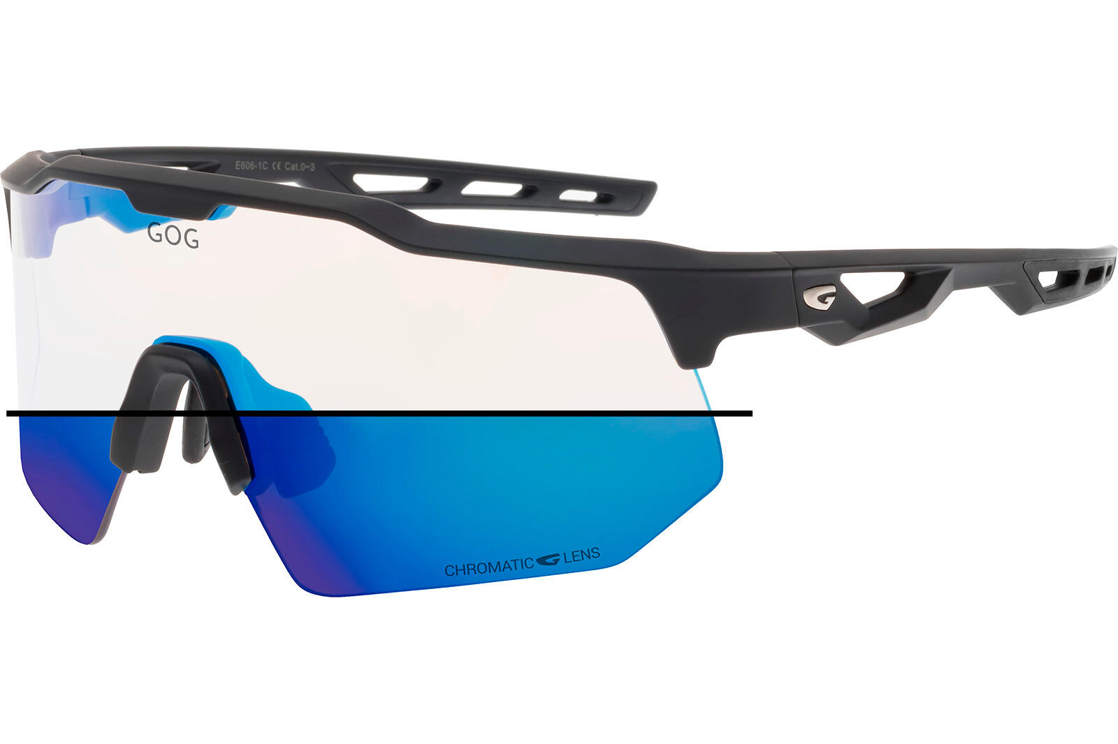 GOG - Fotochromatische Spiegel Fahrrad Sonnenbrille Loki UV400 2/7