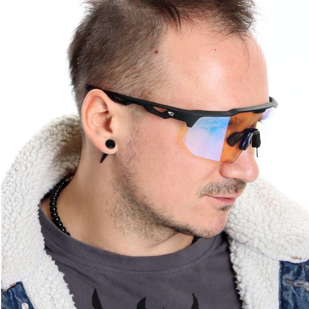 GOG - Fotochromatische Spiegel Fahrrad Sonnenbrille Loki UV400 7/7