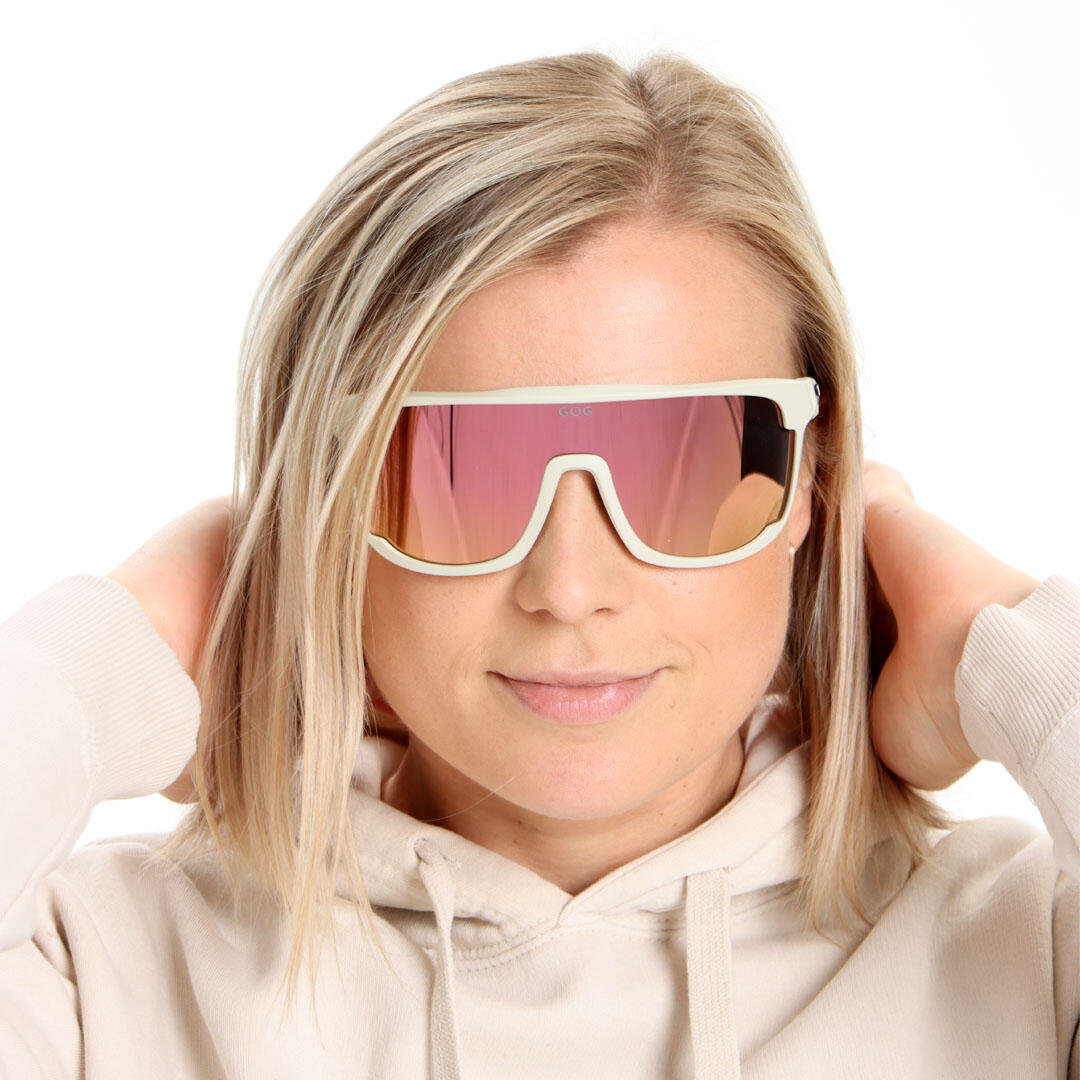 GOG - Lunettes vélo sport miroir durables unisexe UV400 5/7